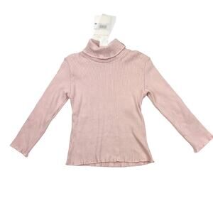 NWT Confetti France Pink Ribbed Turtleneck
